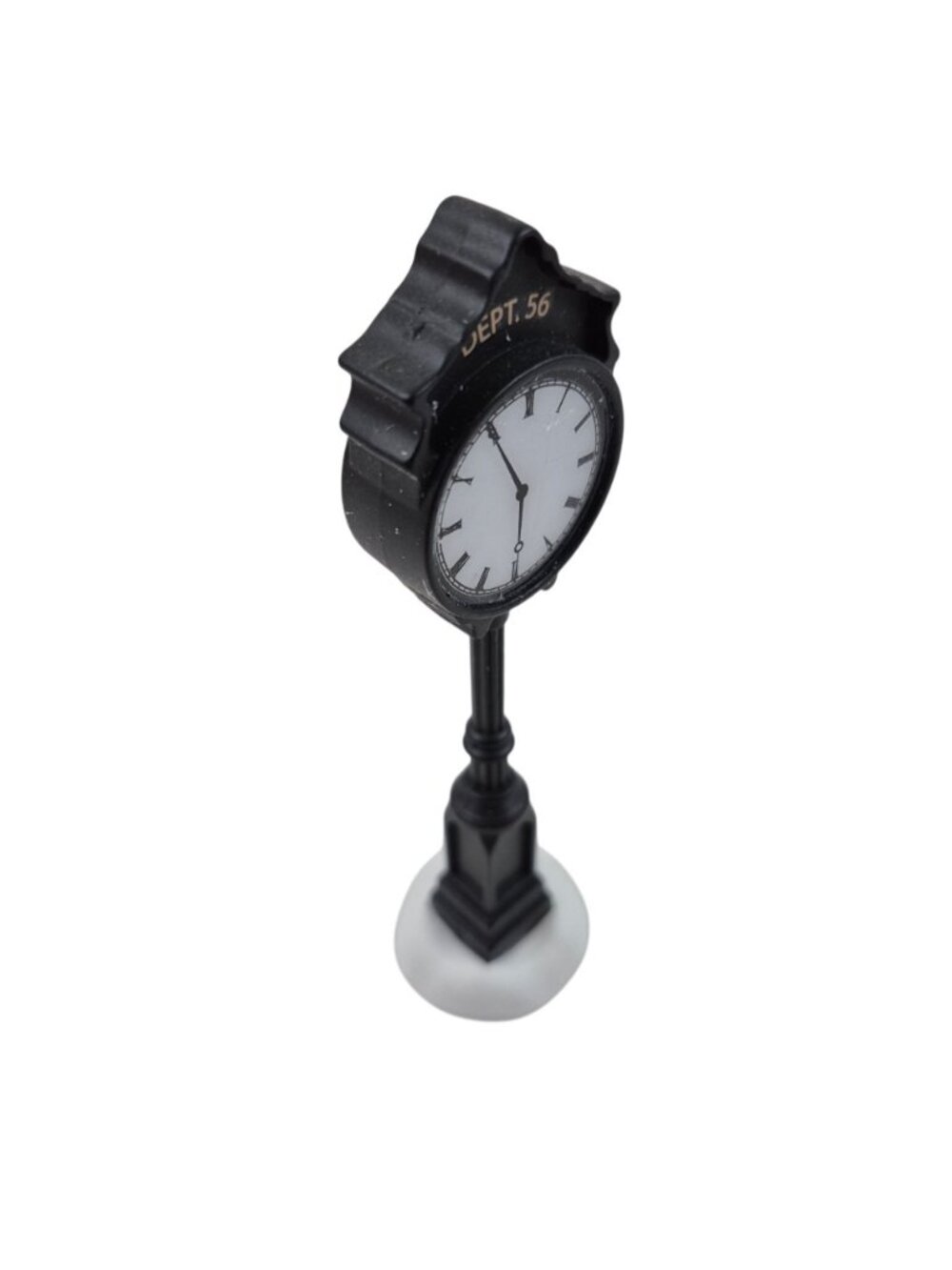 Department 56 Town Clock Village Accessory 4054645 Metal Resin Retired Boxed - Picture 7 of 10